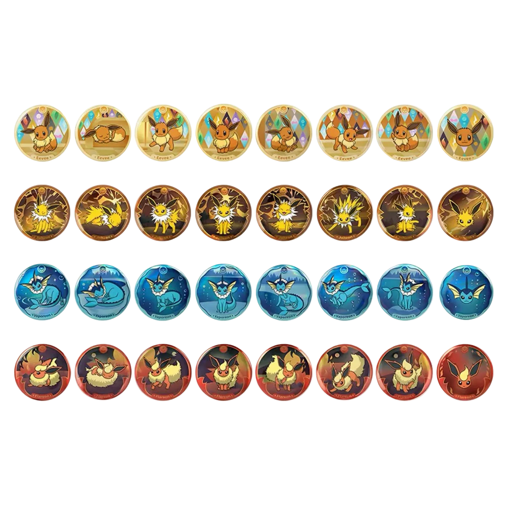 Eeveelution Badge Set