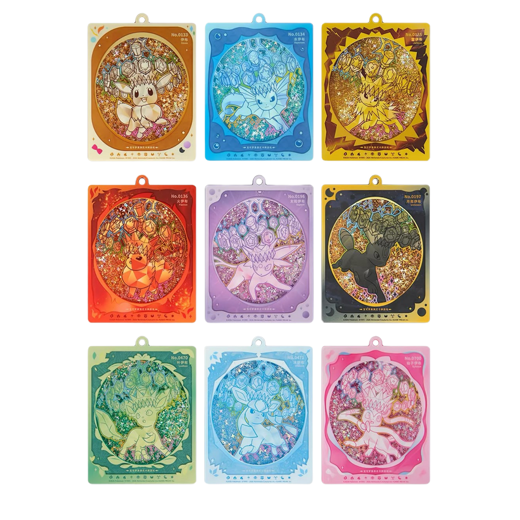 Eeveelution Quicksand Card Display