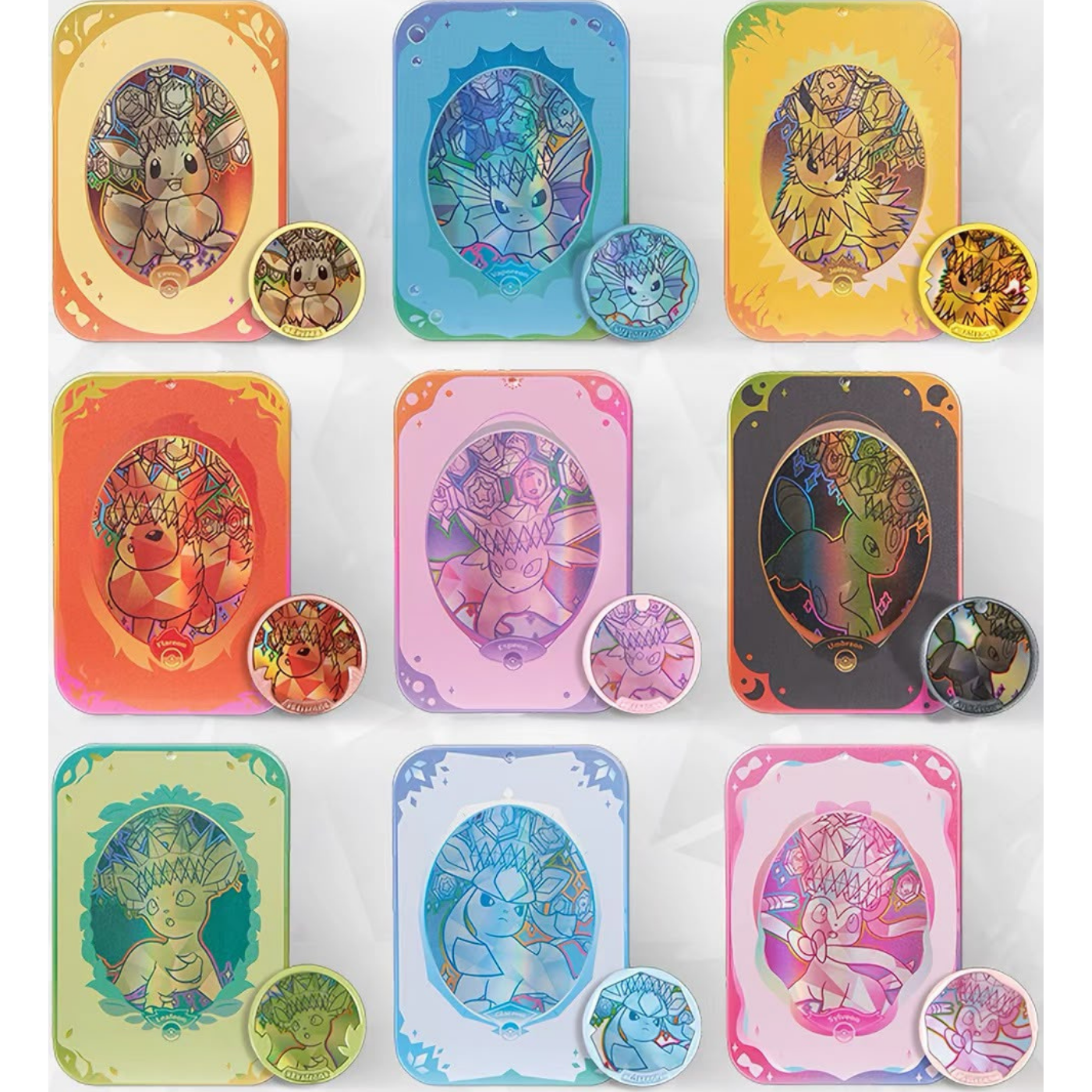 Eeveelution Tin & Coin Set