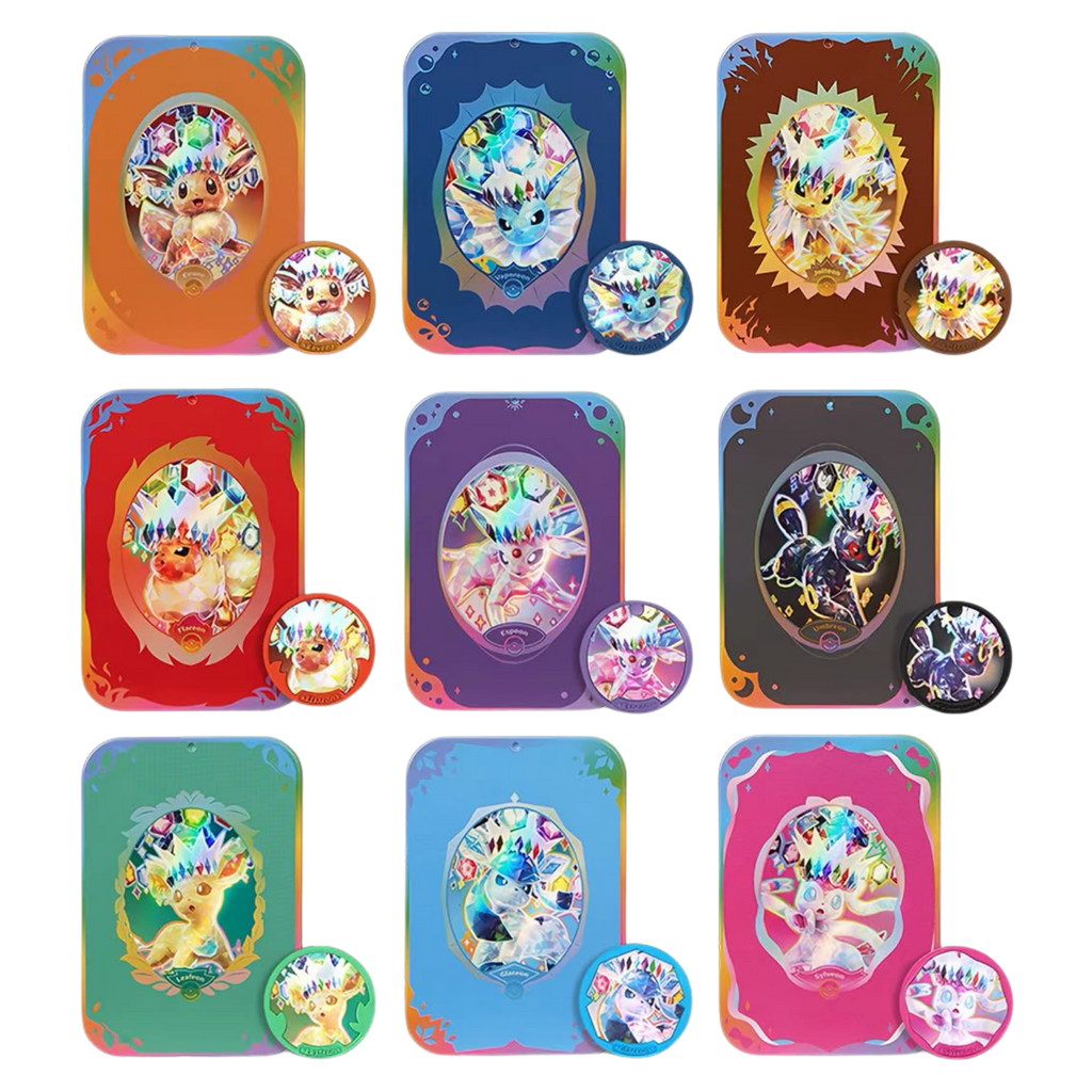 Eeveelution Tin & Coin Set
