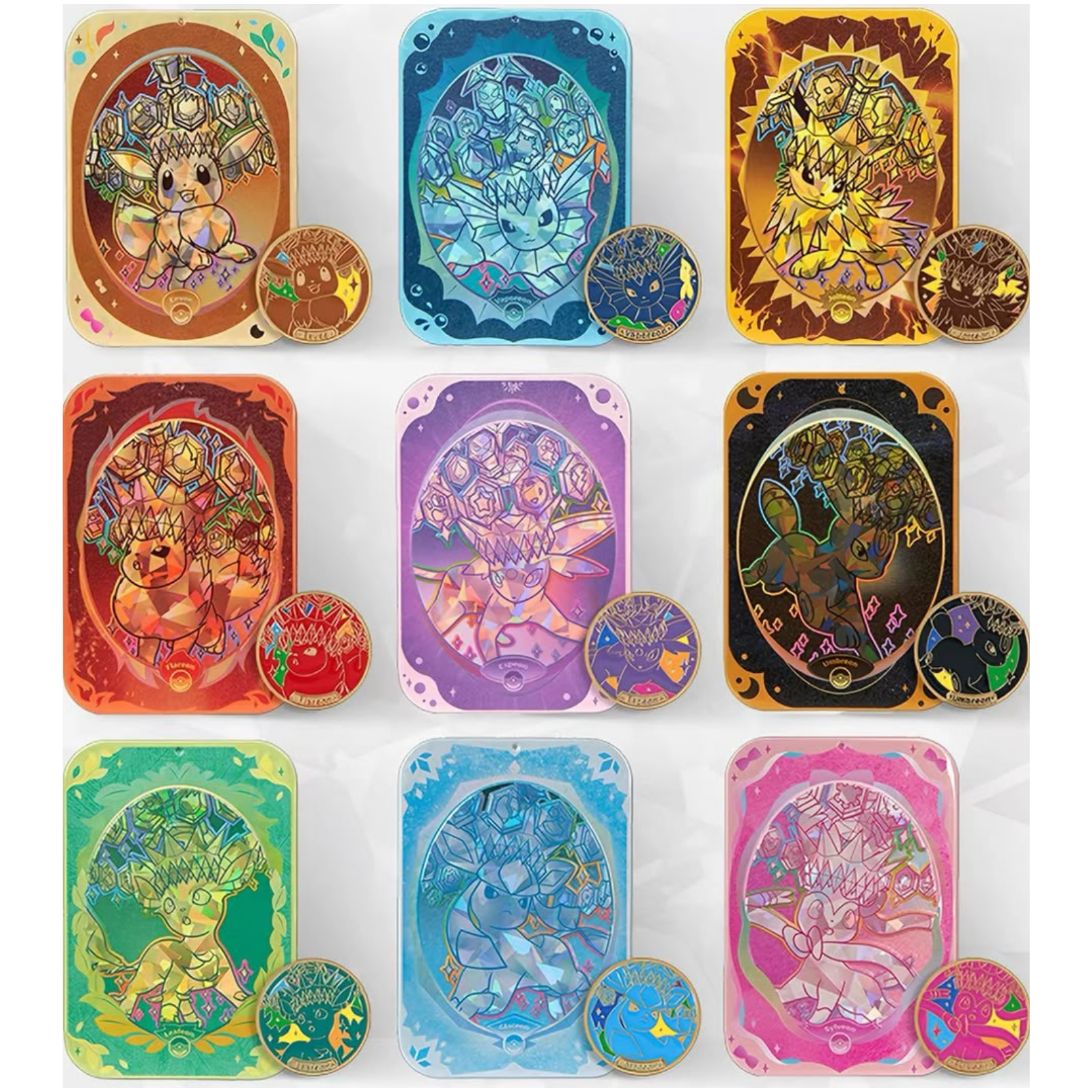 Eeveelution Tin & Coin Set