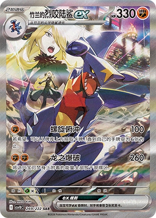 Cynthia’s Garchomp ex